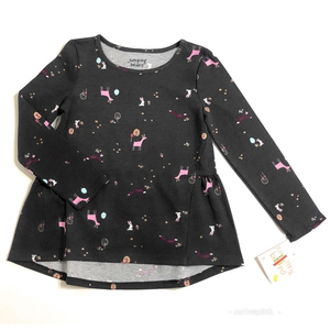 Jumping Beans Long Sleeve Graphic T-shirt‎ Top NWT